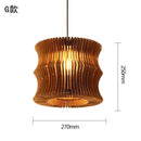GobekUsa Chinese Paper Pendant Light for Restaurant Living Room, Southeast Asian Style