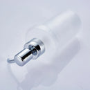 GobekUsa Frosted Glass Liquid Soap Dispenser with Brass Head - 200ml