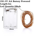 GobekUsa Garland Led String Light for Christmas Wedding Party Decoration