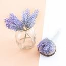 GobekUsa Lavender Foam Wreaths Home Wedding Decor Silk Flowers Bouquet