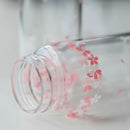 GobekUsa Kawaii Sakura Glass Water Bottle 310ml Cute Cartoon Animal Design