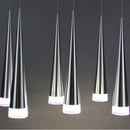 GobekUsa Conical Pendant Light: Modern Aluminum Industrial Lighting for Home, Living Room, Cafe.