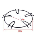 GobekUsa Gas Stove Pot Holder: Round Shape Anti-Skid Rack for Kitchen Stove