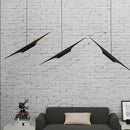 GobekUsa Aluminum Tube Chandelier with LED Bulb - Creative Restaurant & Bar Lighting