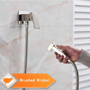 GobekUsa Black Bidet Faucet Wall Mount Shower Tap Toilet Sprayer Mixer