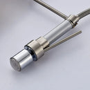 GobekUsa Brushed Nickel LED Color Changing Kitchen Faucet Spray Head