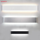 GobekUsa LED Rectangle Wall Lamps: 110V 220V Indoor Living Room Bathroom Mirror Light