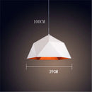 GobekUsa Industrial Loft Pendant Light | Modern Iron Hanging Lamp for Kitchen | E27 Fixture
