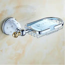 GobekUsa Bathroom Hardware Set: Toilet Paper, Roll Holder, Brush Holder, Coat Hook