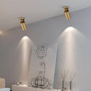 GobekUsa LED Golden Ceiling Spotlight for Living & Dining Room - Modern Luminaria Lamp