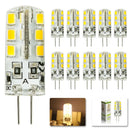 GobekUsa LED G4 3W 2835 SMD Bulb 12V 220V 24LED Spotlight 10pcs/Lot