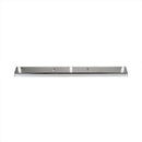 GobekUsa Ceiling Plate for Three-Lamp Light Fitting: Rectangular Strip Canopy Base