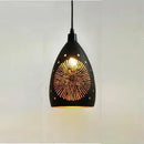 GobekUsa Iron Cage Pendant Light - 12W LED, Modern Design for Living Room, Restaurant, Shop