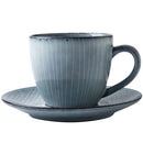 GobekUsa Elegant Ceramic Coffee Cup Set with Saucer - Eco-Friendly Porcelain Tea Cup -