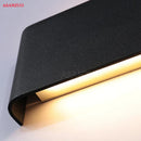 GobekUsa LED Rectangle Wall Lamps: 110V 220V Indoor Living Room Bathroom Mirror Light