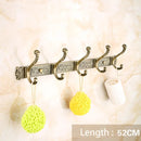GobekUsa Brass Antique Bath Hardware Set: Towel Rack, Paper Holder, Towel Hanger, Toilet Brush Holder