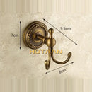 GobekUsa Brass Wall Hooks & Racks, Clothes Hanger, Towel Coat Robe Hook, Bathroom Accessories