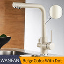 GobekUsa Kitchen Faucet Mixer Tap with 360 Rotation and Water Purification