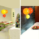 GobekUsa Balloon Wall Light: Child Room Stair Balcony Lamparas Wall Sconce