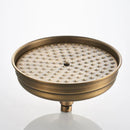 GobekUsa Antique Brass Shower Faucet Set with Rain Head, Hand Shower, Hose & Valve