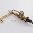 GobekUsa Antique Bronze Carving Kitchen Basin Faucet - Hot Cold Water Mixer Tap