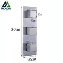 GobekUsa Brushed Nickel Thermostatic Mixer Valve for Three Handle Shower Control
