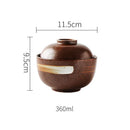 GobekUsa Japanese Style Ceramic Soup Bowl - Eco-Friendly Under Glazed Tureen