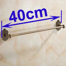 GobekUsa Antique Brass Towel Bar - Wall Mounted Bathroom Accessories