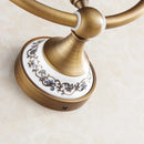 GobekUsa Antique Bronze Towel Ring – Solid Brass Wall Mounted Holder for Bathroom