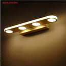 GobekUsa LED Bathroom Mirror Light Waterproof 40CM 58CM AC220V 110V SMD5630 Wall Lamp