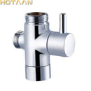 GobekUsa Brass 1/2" Shattaf Sprayer Diverter for Bathroom Faucet - YT-5128