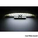 GobekUsa 15W LED Crystal Bathroom Wall Sconce Light for Mirror and Makeup