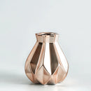 GobekUsa Ceramic Diamond Vase Modern Home Decor Living Room Decoration