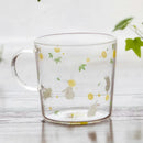 GobekUsa Killer Whale Glass Coffee Mug 350ml: Cute Polar Bear Tea Cup Heat Resistant Glass Beer Mug