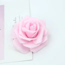GobekUsa Foam Roses Flower Wall Home Wedding Decoration Bridal Brooch Handmade Artificial Flowers