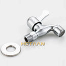 GobekUsa Brass Washer Tap Bibcock Faucet - Single Handle Cold Water Washing Machine Bibcock