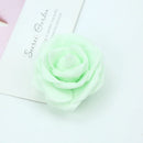 GobekUsa Foam Roses Flower Wall Home Wedding Decoration Bridal Brooch Handmade Artificial Flowers
