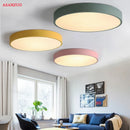 GobekUsa LED Round Ceiling Light for Kitchen, Kids Room, Dining, Ultra-thin Modern Design