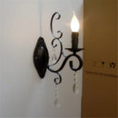GobekUsa Crystal Deco Loft Wall Lamp for Bedroom Restaurant Aisle Cafe Sconce