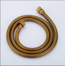 GobekUsa 1.5m Stainless Steel Flexible Shower Hose in 4 Chrome Colors