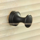 GobekUsa Antique Brass Robe Hook Single Clothes Hanger Towel Bathroom Coat Door Hooks
