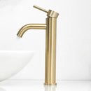 GobekUsa Bath Set: Towel Rack, Corner Shelf, Paper Holder, Mixer Faucet - Brushed Matt Gold