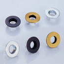 GobekUsa Gold Brass Sink Overflow Cover Six-foot Ring Insert - Bathroom Basin Faucet