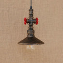 GobekUsa Industrial Water Pipe Pendant Lamp for Dining, Bar, and Café