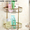 GobekUsa Bathroom Accessories Set: Towel Rack, Bar, Holder, Hook - Antique Brass/Ceramic/Copper
