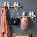 GobekUsa Bird Resin Hanger: Living Room Coat Towel Hat Holder and Kitchen Hook