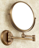 GobekUsa Brass Antique Bath Hardware Set: Towel Rack, Paper Holder, Towel Hanger, Toilet Brush Holder