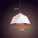 GobekUsa Industrial Loft Pendant Light | Modern Iron Hanging Lamp for Kitchen | E27 Fixture