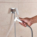 GobekUsa Brass Bidet Faucet Mixer with Square Shower Spray
