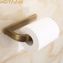 GobekUsa Brass Finish Toilet Paper Holder: Solid Brass Bathroom Accessory